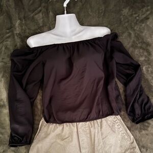 Nine West Off The Shoulder Top Size L